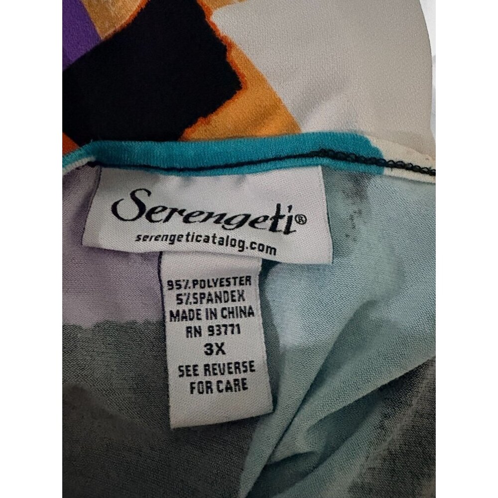 Serengeti Geometric Multi-Colored Block Tunic – $15 - Picture 5 of 8